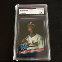Michael Jordan Rookie Card (Baseball)