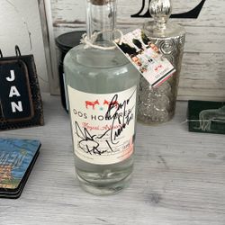 Dos Hombres Mezcal Signed By Bryan Cranston And Aaron Paul