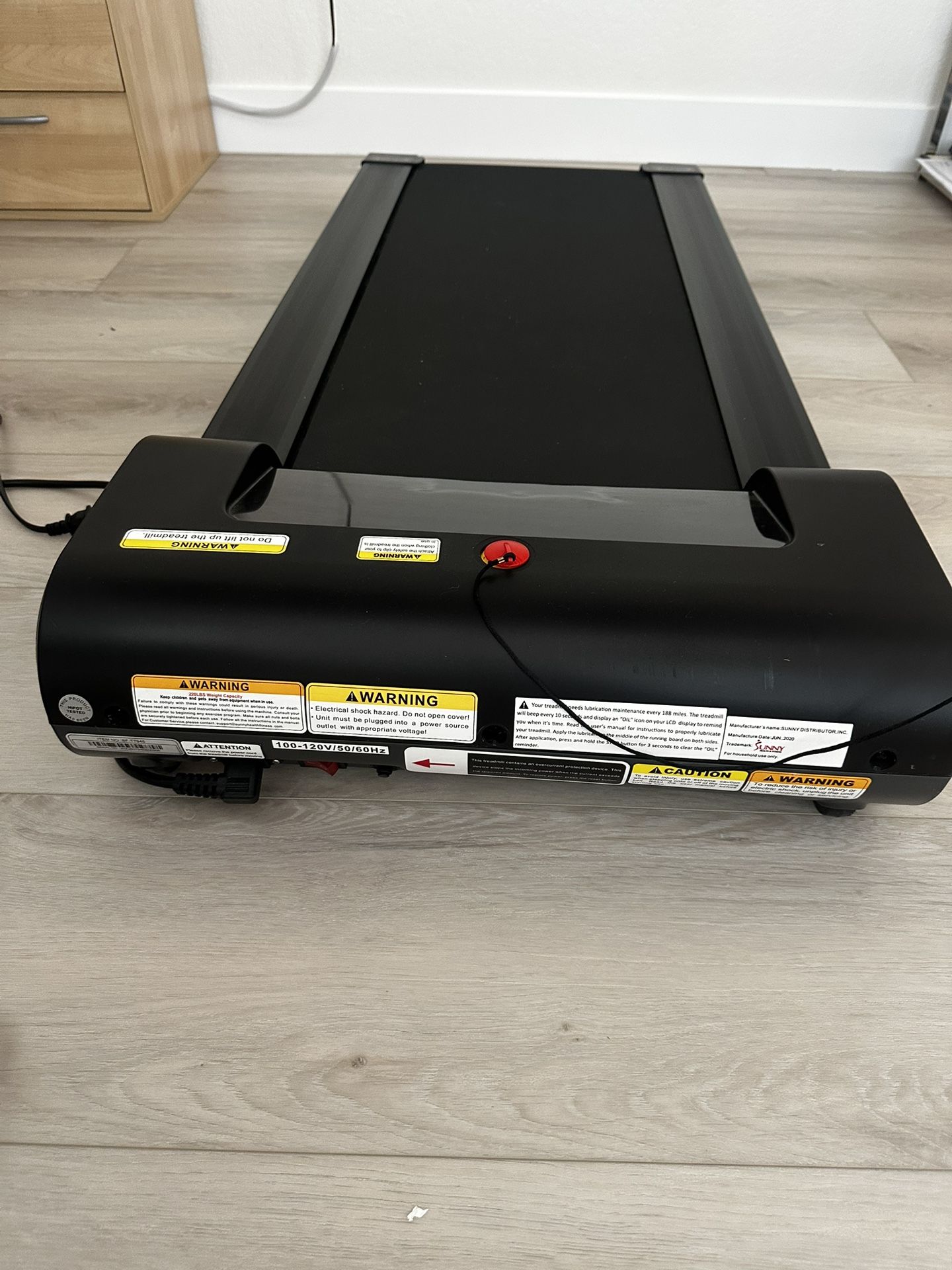 Sunny Health Under Desk Walking Treadmill