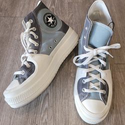 CONVERSE High-top Chunky Sole Sneakers, Size 10