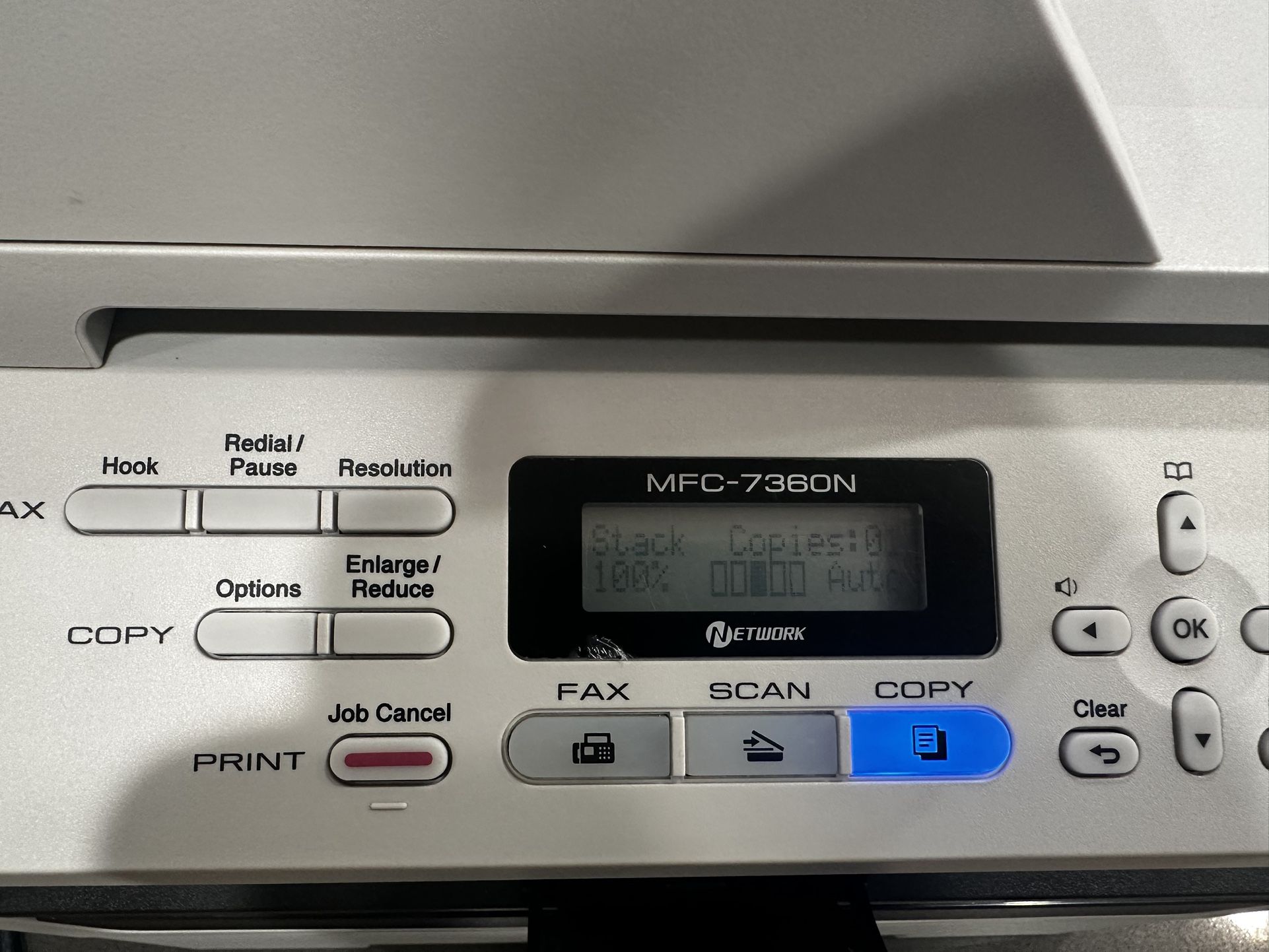 Brother MFC-7360N Need New Drum Ink Full