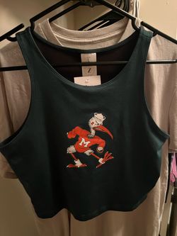 Women’s Crop Tank - Miami Hurricanes