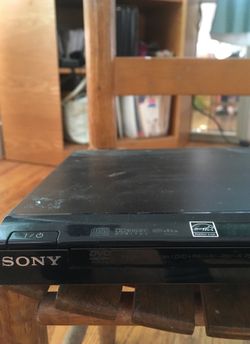 Sony DVD player. Model dvp-sr200p. Minor cosmetic scratches, works perfectly.