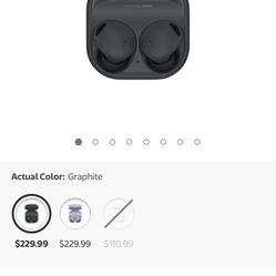 Samsung Galaxy Buds2  PRO LIKE NEW USED ONCE ALREADY CLEAN  MSRP 200$  Only 20$