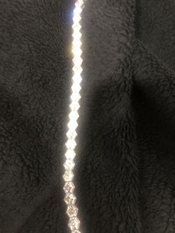 Silver Bracelet Whit Zirconia 