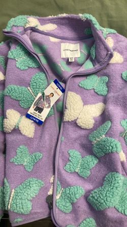 Lucky Youth Shearling Full Zip Sweater