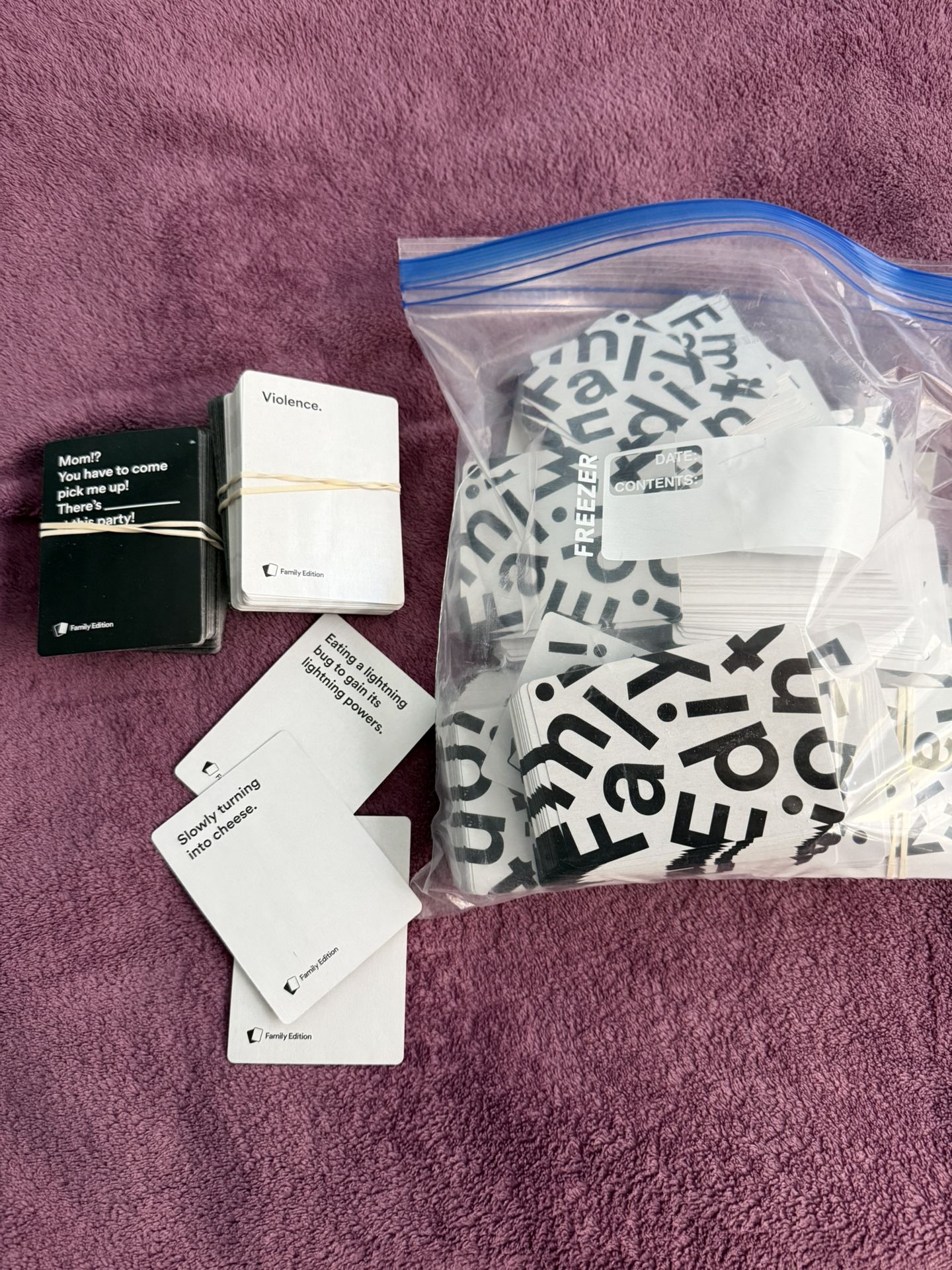 Cards Agains Humanity Family Edition