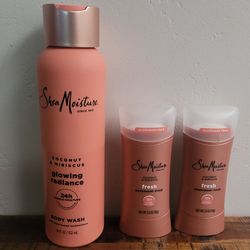 Sheamoisture Bodywash & 2 Deoderant