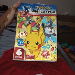 Pokemon Super 3D Six Pack Puzzles