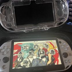 Ps Vita 2000 Silver Japan Exclusive Color Modded