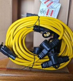 50 Foot Construction String Light. Bulbs NOT included