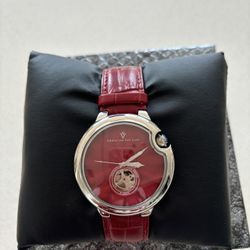 Christian Van Sant Watches Men's CV0142 Cyclone Automatic -21 Jewels Analog Display Quartz Red Watch