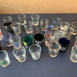 Collection Of Shot Glasses