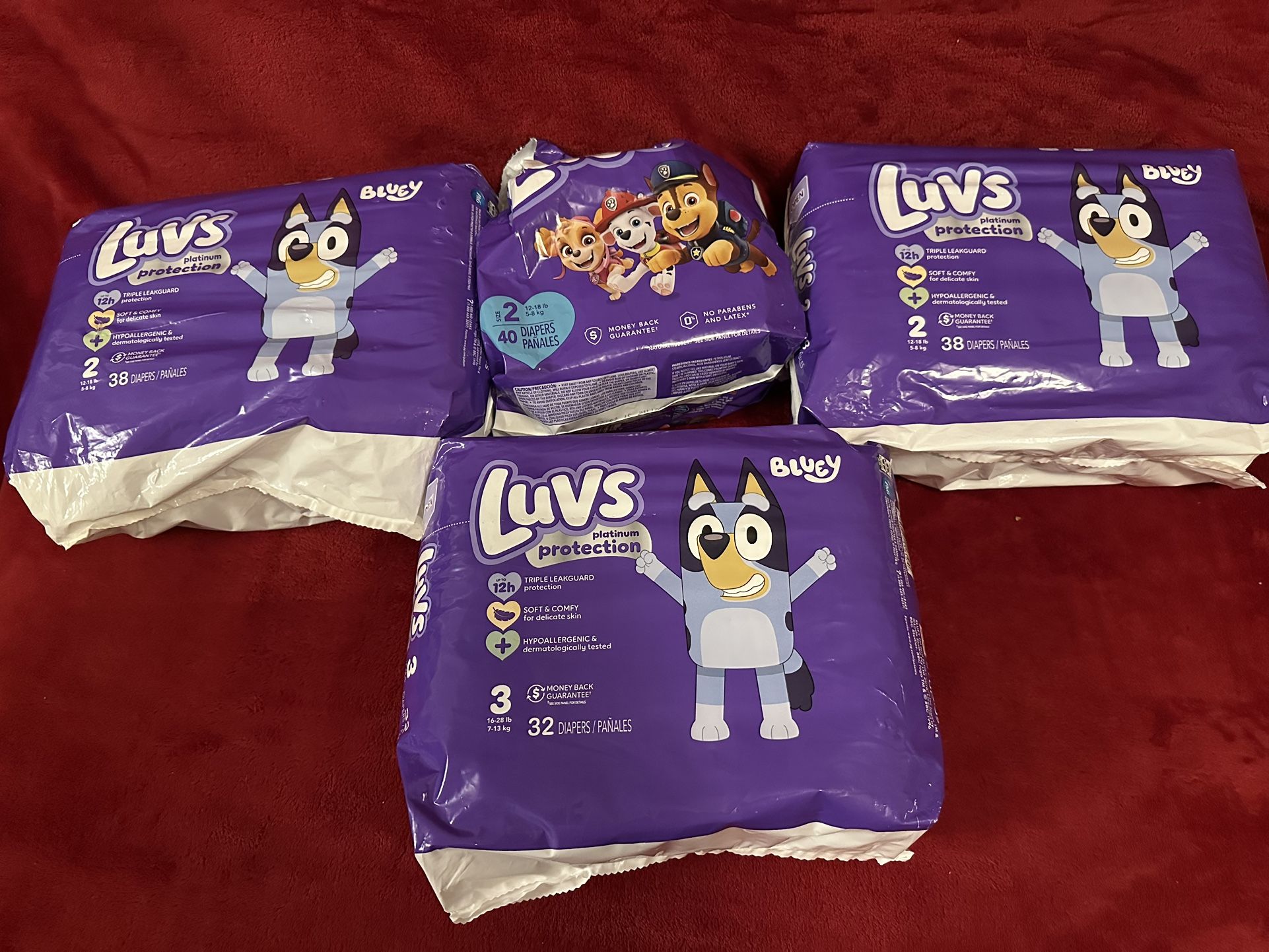 Luvs Diaper Bundle Sz2