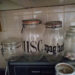 Glass Storage Jars