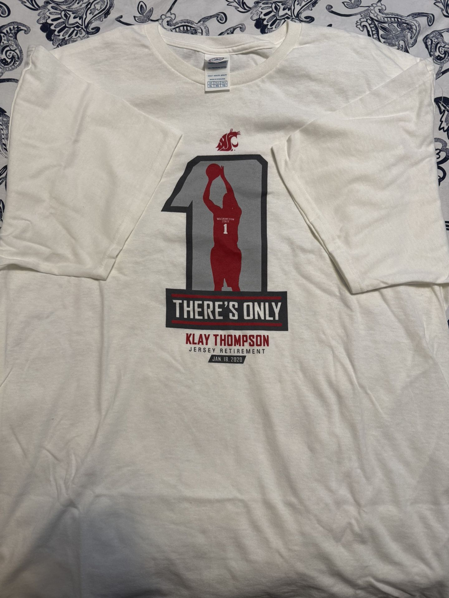 Klay Thompson Jersey Retirement T Shirt XL