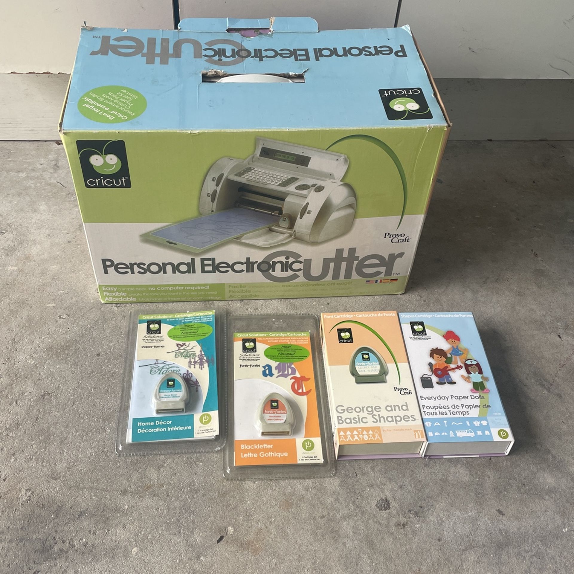 Cricut Provo Craft Personal Electronic Cutter