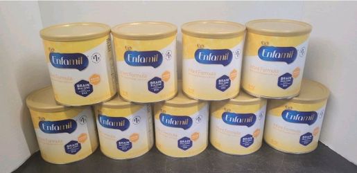 9 cans Enfamil exp dat 27
