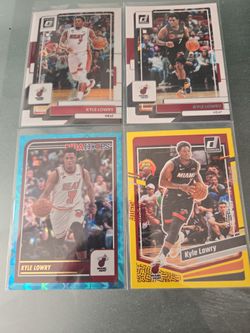 4 Panini Kyle Lowry Collectible Card 