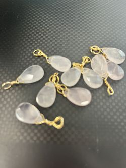 Gemstone Rose Quartz pendant