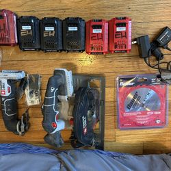 PORTER CABLE 20v CORDLESS TOOLS