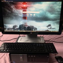 i3…i3…i3 DELL DESKTOP    Come W/23.5 Inches  Screen  1 TERABYTE  HHD…16GB  RAM .FASTER  and  READY FOR CLASSES  ON LINE OR WORK FROM HOME (ZOOM)