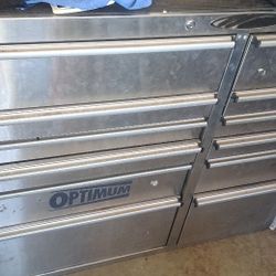 Large Silver Tool Box