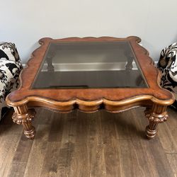 Glass Top Coffee Table