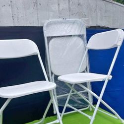 Brand New Plastic Folding Chairs For Sale