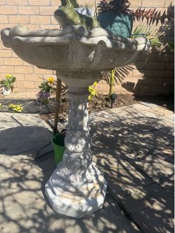 BIrd bath foumtsin