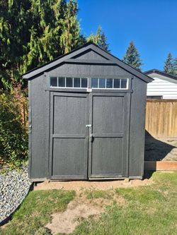 Wood Storage Shed