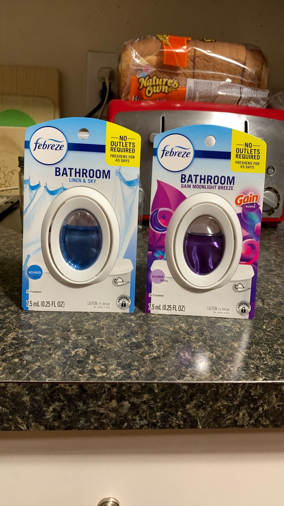 Fabreze “Bathroom “ Air Freshener-2 Items!($6.48+ Value)