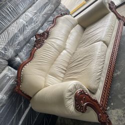 Leather Sofa - Couch 🐊