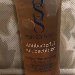 Skin so soft antibacterial hand gel