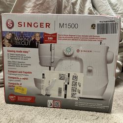 Singer M1500 Sewing Machine (New / Sealed Inside)