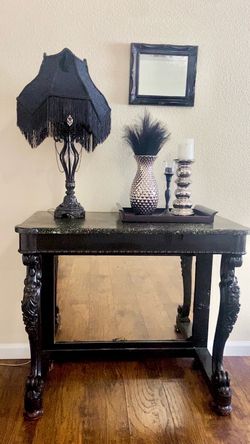 Black Vintage Table