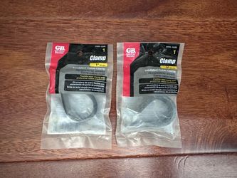 Quantity 2 Gardner Bender 1 inch Rubber Insulated Metal Cable Clamp 1" PPR-1600