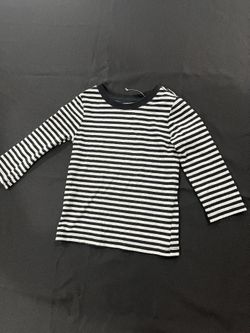 Unisex Children Striped Shirt