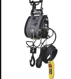 Bannon Compact Electric Cable Hoist — 660-Lb. Capacity, 95ft. Need power cord