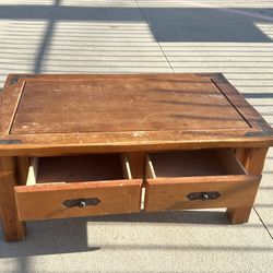 Coffee Table With End Table