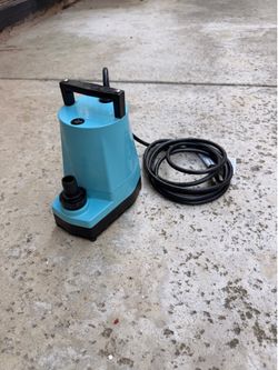 Little Giant 5-MSP 1/6 HP Submersible Sump Pump – 1200 GPH