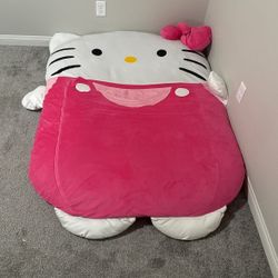 Hello Kitty Floor Bed