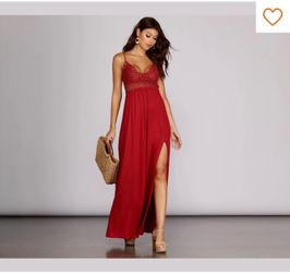 Red dress