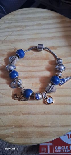 L.A. Dodgers charm bracelet