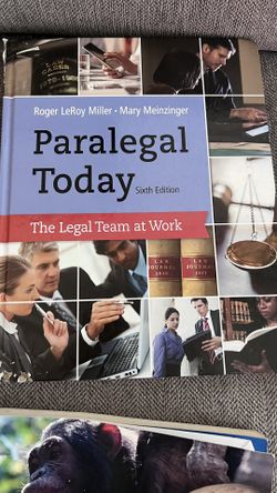 Paralegal Today 6th Edition