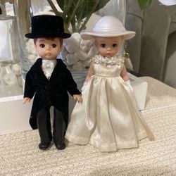 Madame Alexander Bride and Groom set dolls