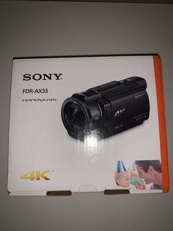 Sony 4K FDR-AX33 Camcorder
