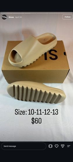Adidas Yeezy Slide Sand/Bone
