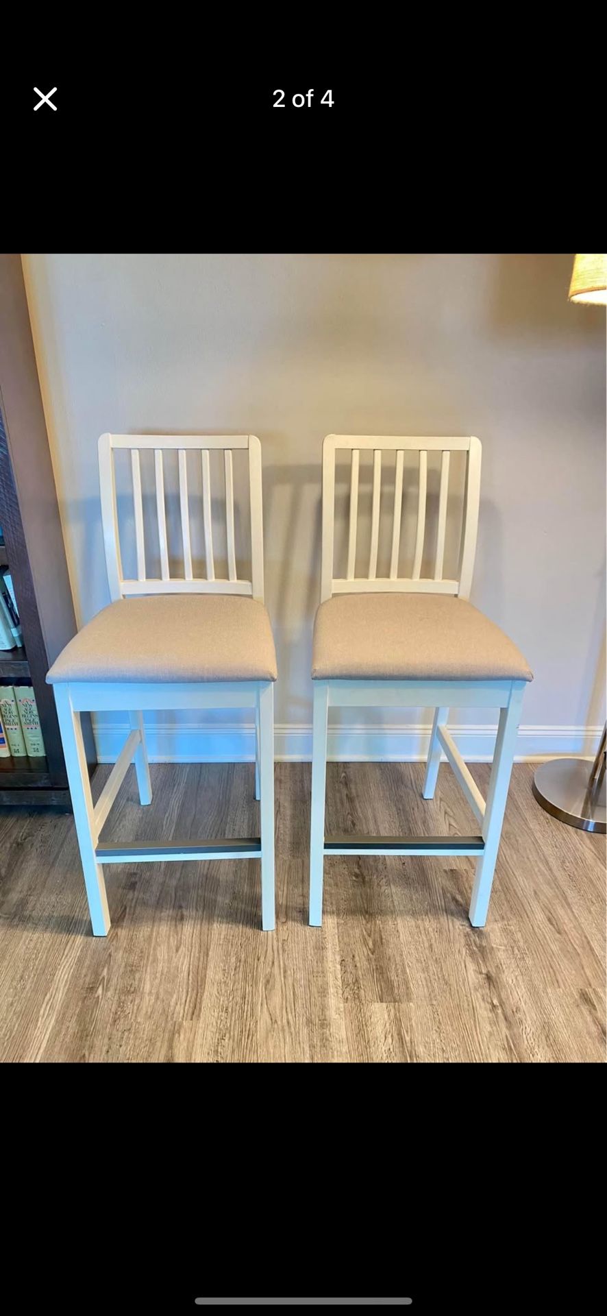 2 For $65 IKEA Stools Bar chairs