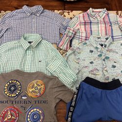 Vineyard Vines & Southern Tide Boys Size 6 Clothing Lot 